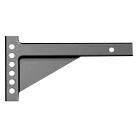 Geared2Golf 6 in. Drop 10 in. Rise Hitch Shank for 2.5 in. Receiver GE2622552